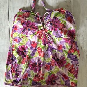 Lands’ End halter top bathing suit